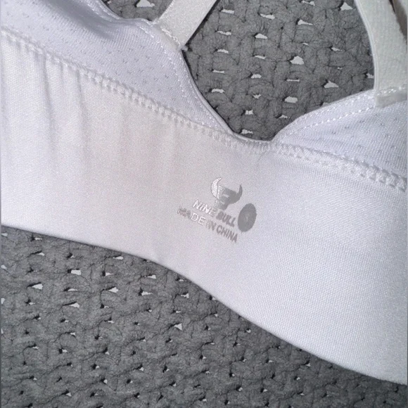 Nine bull women's strappy crisscross sports bra small - Picture 3 of 10